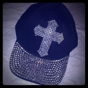 Women's Jewel Studded Cap